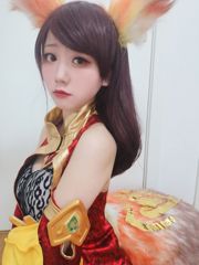 [Cosplay寫真] 動漫博主弦音sic - 王者榮耀 妲己 試妝