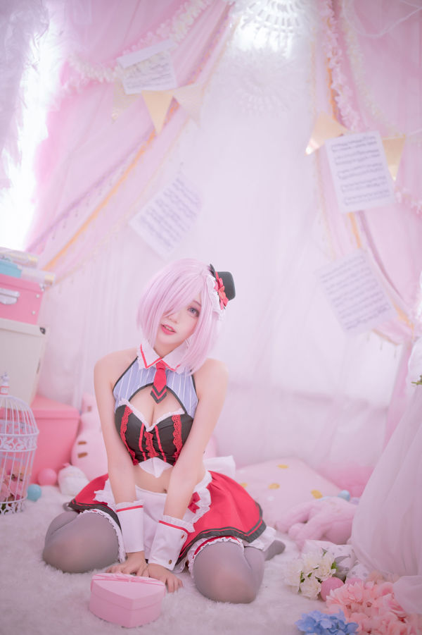 [ภาพ COSER คนดังทางอินเทอร์เน็ต] Zhou Ji เป็นกระต่ายน่ารัก - Matthew Valentine's Day