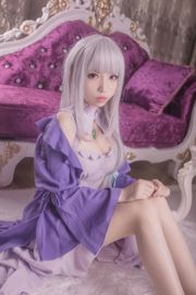 【コスプレ写真】可愛い女の子バイイージリーダー-REの異世界での生活を一からエミリア