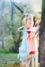 [Net Red COSER Photo] Cherry Peach Meow - Deer