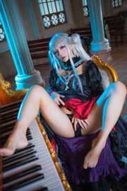 [COS Welfare] Mlle Coser Xing Zhi Chi - Robe de branche Bon Mist