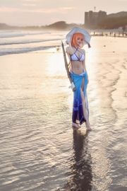 Coser Junye tako "Spring Field Swimsuit"