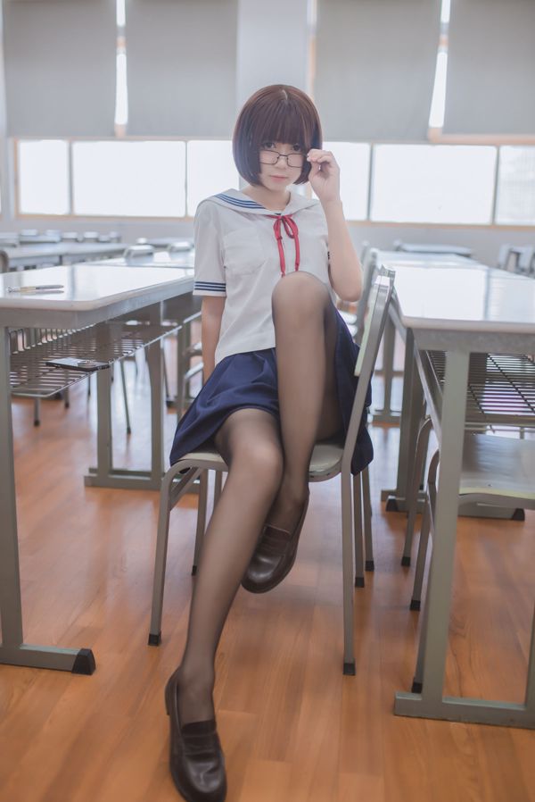 Shirokin Saki "Mushroom Head Black Silk JK" [Beneficios de COSPLAY]