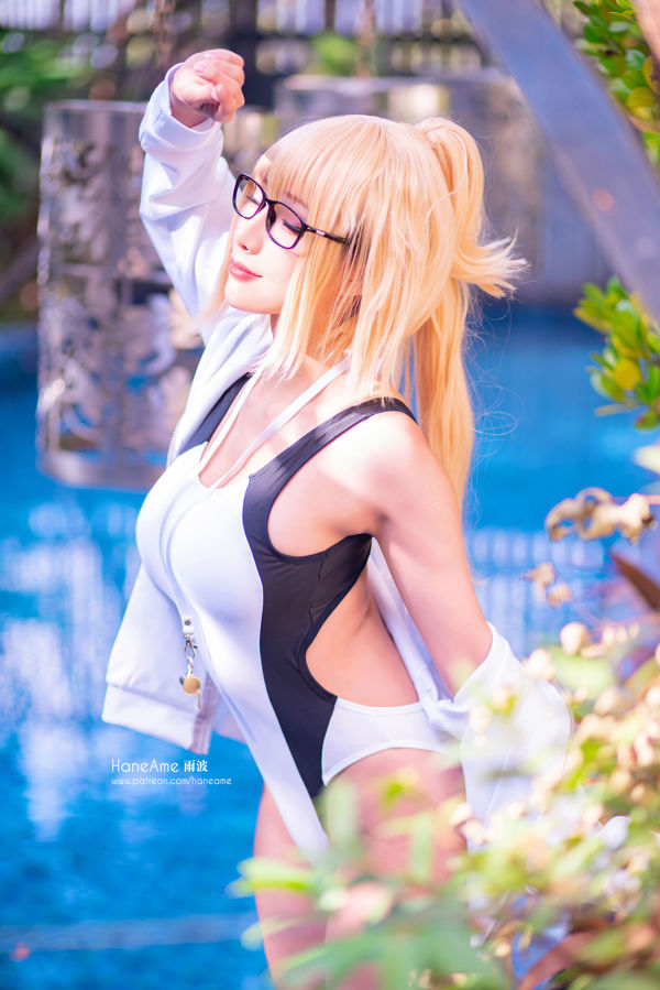 [COS 복지] Han Ame Rain Wave - Bai Zhen 수영복
