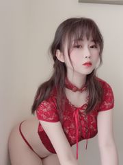 [Beauty Coser] É Yichan "Red Cheongsam"