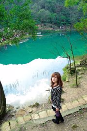 Fruta de la diosa taiwanesa MM "New Mountain Dream Lake Outside Shooting"