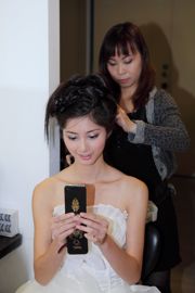 Taiwanese temperament beauty Emily "Beautiful White Wedding Dress"